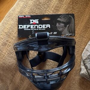 Defender Black Face Guard